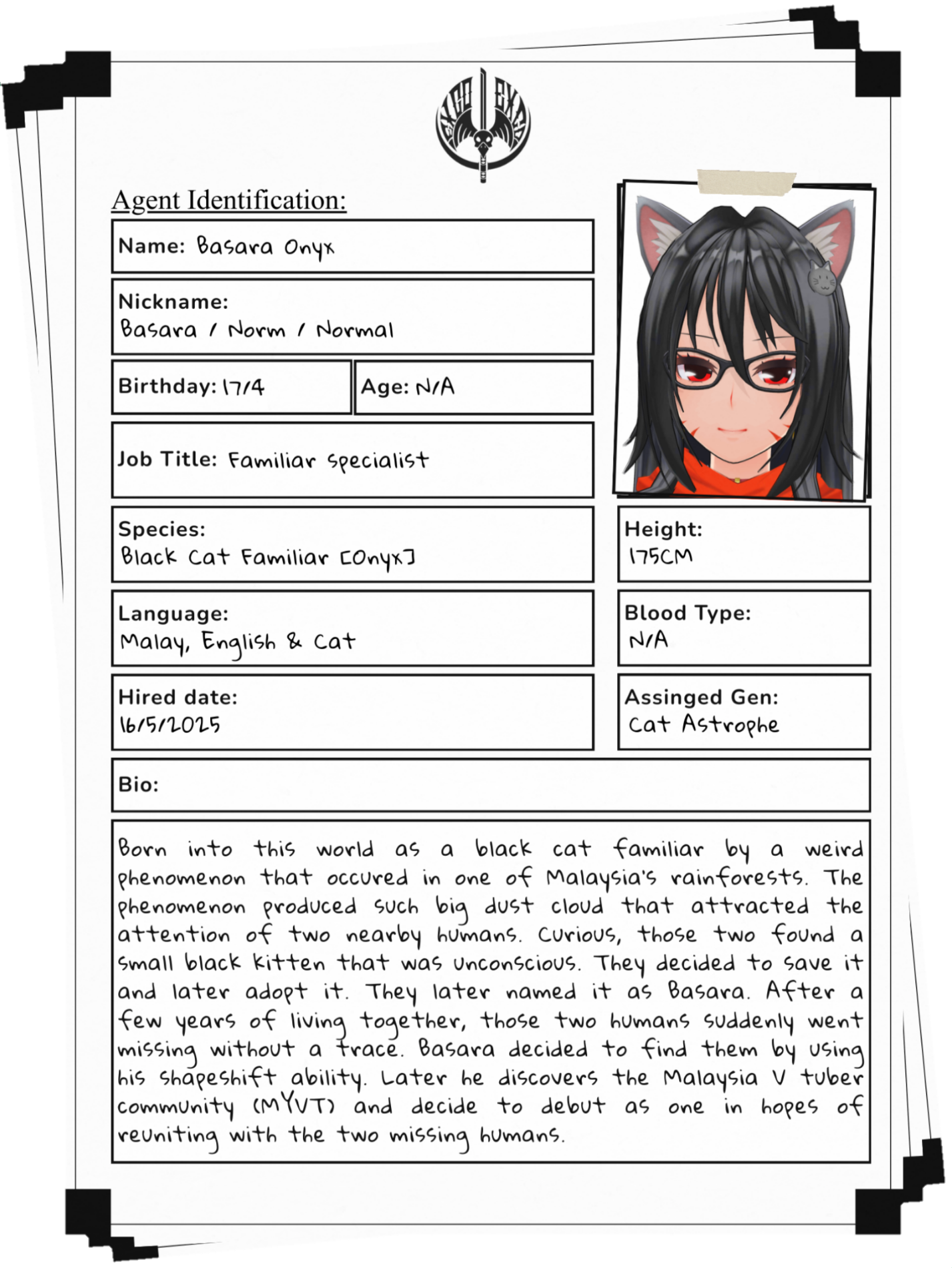 EXCORCIST COMPANY (no, it's not a company) EXCORCIST COMPANY (no, it's not a company, just a lore made for fun)