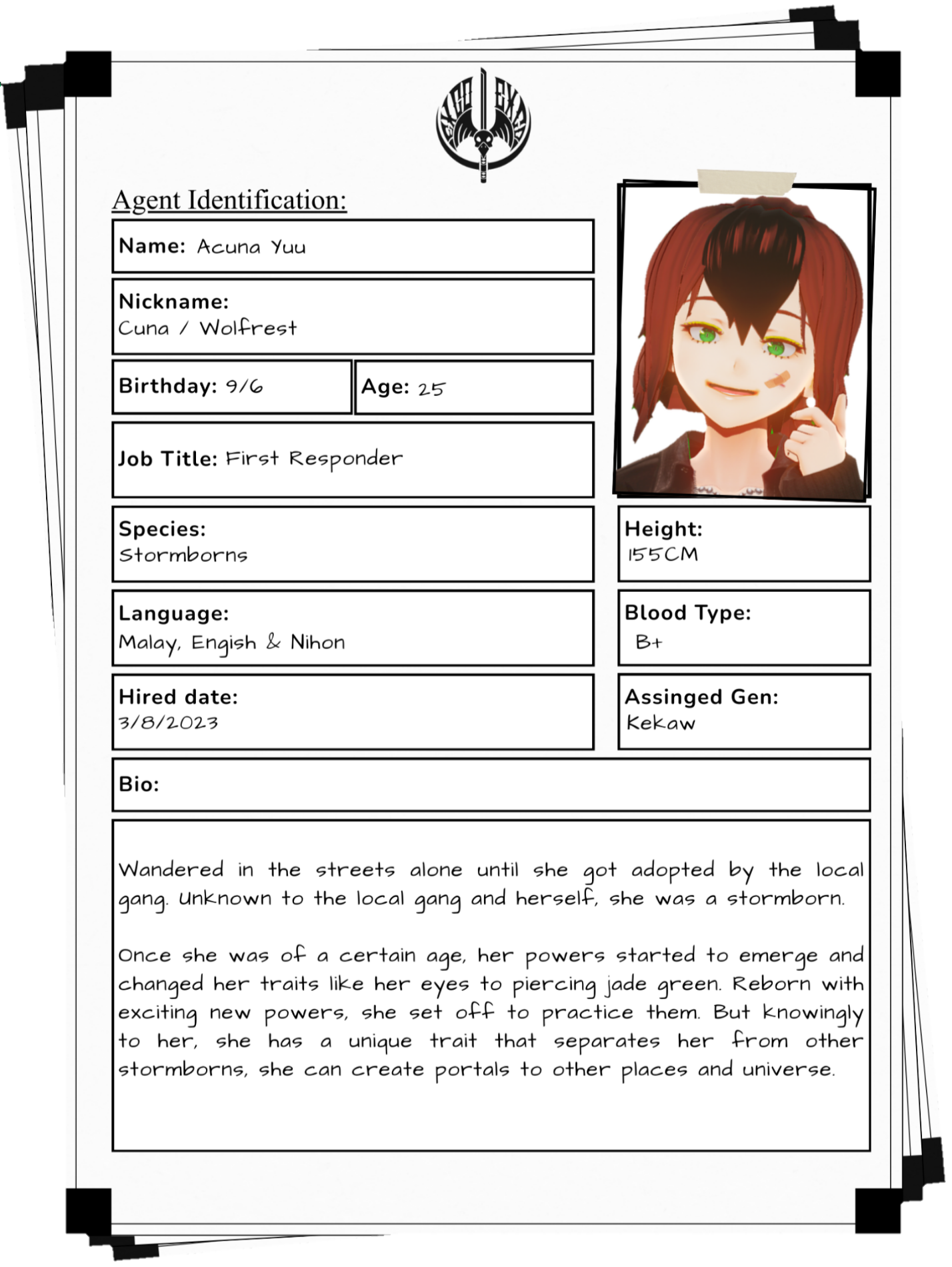 EXCORCIST COMPANY (no, it's not a company) EXCORCIST COMPANY (no, it's not a company, just a lore made for fun)