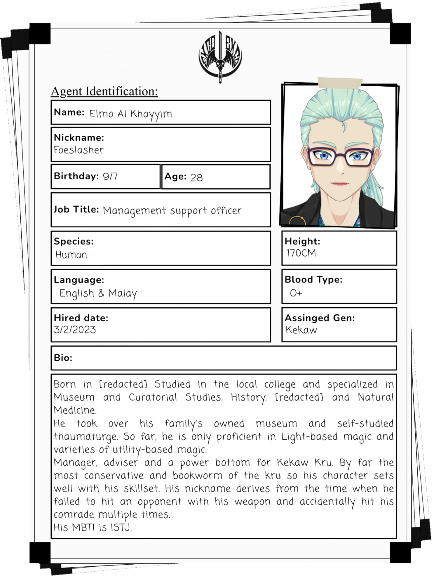 EXCORCIST COMPANY (no, it's not a company) EXCORCIST COMPANY (no, it's not a company, just a lore made for fun)